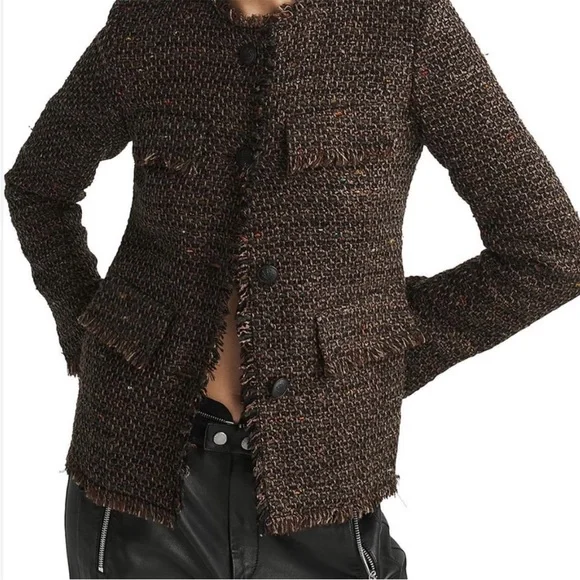 NWT Rag & Bone Ezra Tweed Blazer - Picture 2 of 10